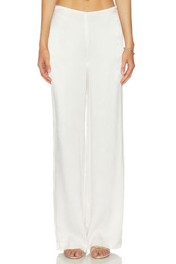 Bardot - Devin Mid Rise Satin Pant