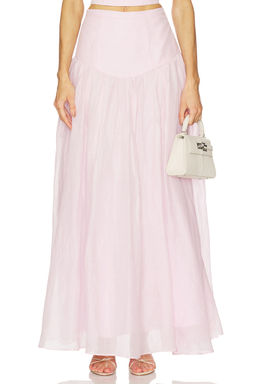 Bardot - Amorette Ramie Maxi Skirt