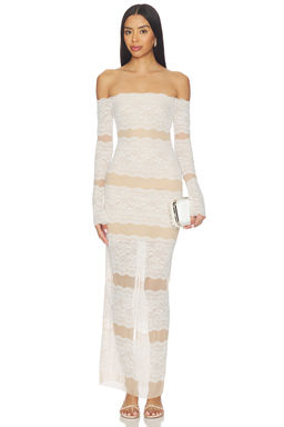 Blumarine - Net Dress With Lace
