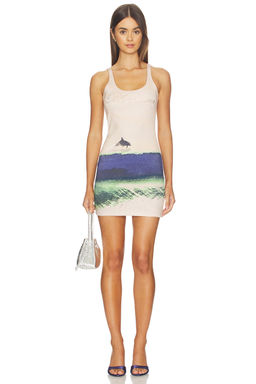 Blumarine - Print Jersey Dress