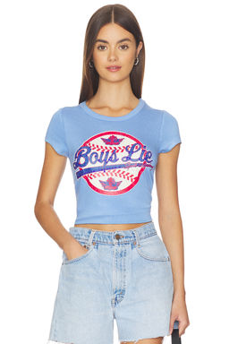 Boys Lie - Sporting Blues Baby Tee