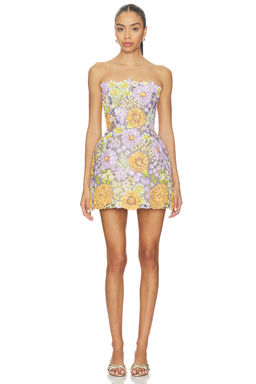 Bronx and Banco - Amalfi Pailette Liv Strapless Mini Dress