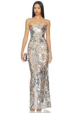 Bronx and Banco - Dahlia Strapless Maxi Dress