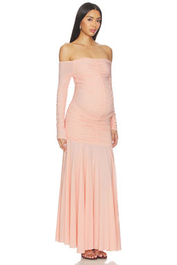 BUMPSUIT - Airbrush Off The Shoulder Dress