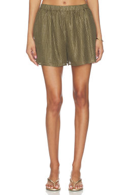 CAMI NYC - Riviera Metallic Chiffon Short