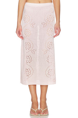 Calle Del Mar - Vine Floral Skirt