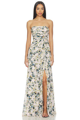 Cinq a Sept - Trailing Iris Magy Gown