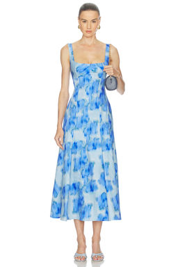 Clea - Charlie Pleat Dress