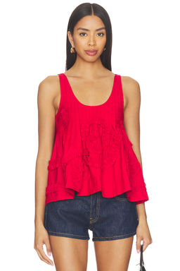 Damson Madder - Stella Ruffle Cami Top