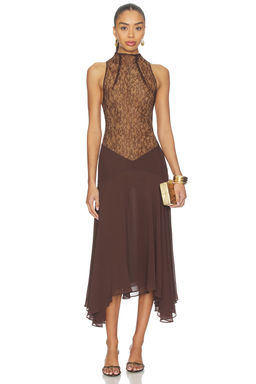 DE LA VALI - Chandra Midi Dress