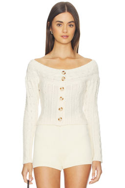 GUIZIO - Cosette Off The Shoulder Sweater
