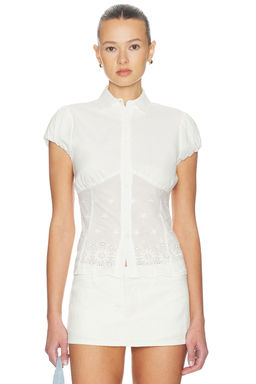 GUIZIO - Rinka Embroidered Blouse