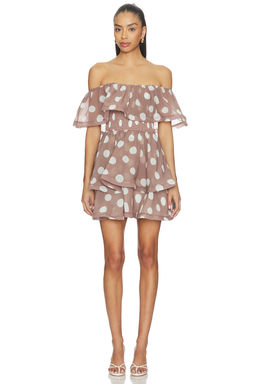 ELLIATT - Sola Polka Dot Mini Dress