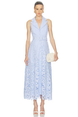 ELLIATT - Lacy Collared Maxi Dress