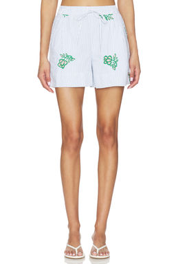 Essentiel Antwerp - Juste Embroidered Mini Shorts