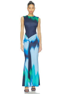 eywasouls malibu - Annie Sleeveless Midi Dress