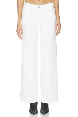 FRAME - Low Rise Le Slim Palazzo Jeans