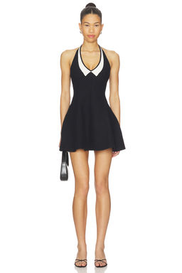 fleur du mal - Sofia Collared Flare Dress