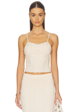 fleur du mal - Rib Darted Cami Top