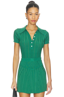 fleur du mal - Rib Polo Bodysuit