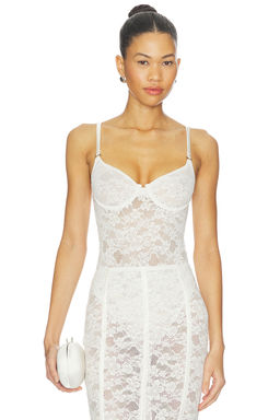 fleur du mal - Le Stretch Lace Bodysuit