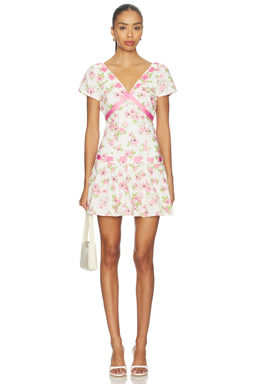 Frankies Bikinis - Belladonna Poplin Mini Dress