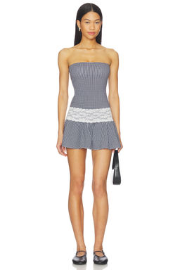 Frankies Bikinis - Mirage Cotton Jersey Mini Dress