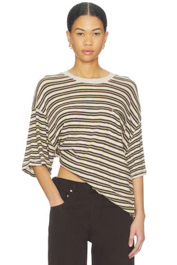 Free People - x All Love Stripe Pocket Tee