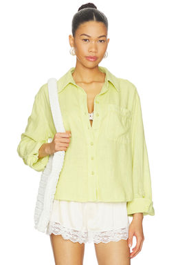 Free People - x We The Free Linen Laurel Top