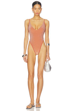 Free People - x free-est Lurex Amber One Piece Swimsuit