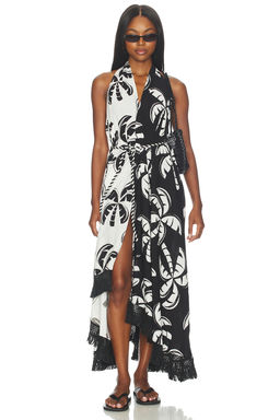 FARM Rio - Graphic Palms Dress