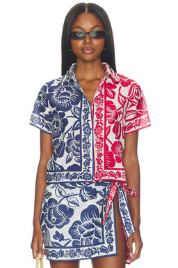 FARM Rio - Cashew And Birds Shirt