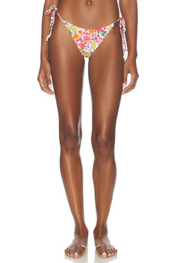FARM Rio - Banana Flowers Side Tie Bikini Bottom