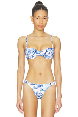 FARM Rio - Porcelain Chita Underwire Bikini Top