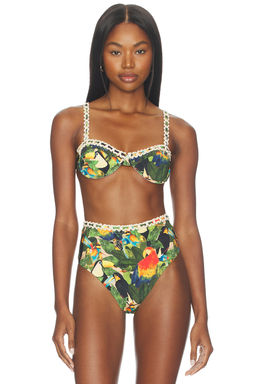 FARM Rio - Bird Leaves Underwire Bikini Top