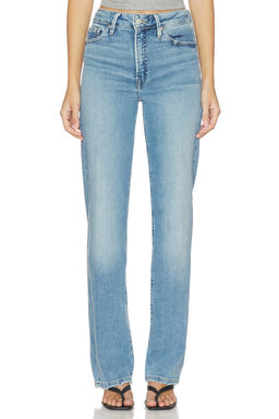 Good American - Soft Tech Good True Straight Jeans