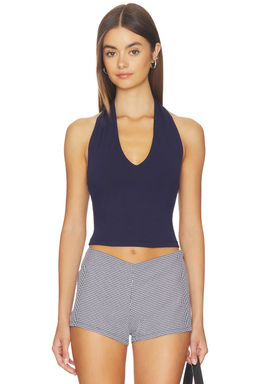 Good American - Super Stretch Halter Tank Top