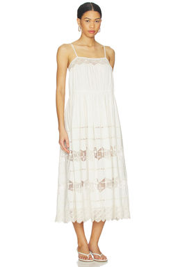 The Great - The Rosette Crochet Dress