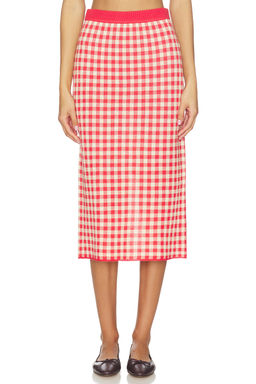 Guest In Residence - Gingham Long Skirt