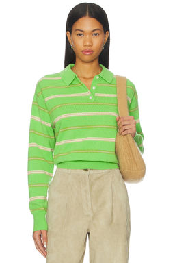 Guest In Residence - Collegiate Stripe Polo