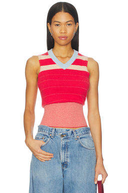 Guest In Residence - Collegiate Stripe Vest