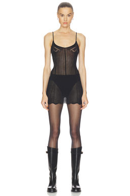 HAELO - Pointelle Mini Dress