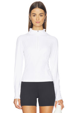 Halfdays - Julie Ribbed 1/4 Zip Top