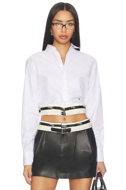 HOMMEgirls - Belted Shirt