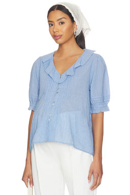 HATCH - The Plaid Lou Lou Nursing Blouse