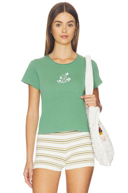 Junk Food - Snoopy Flowers The Vintage Baby Tee