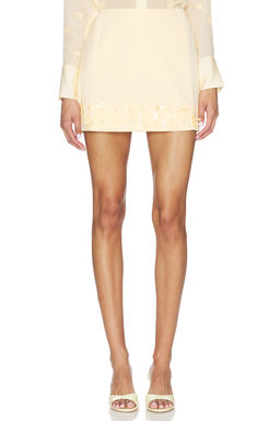 Karina Grimaldi - Ayla Embroidered Skort