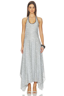 Kate Barton - Halterneck Handkerchief Dress