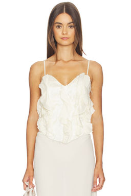 Kim Shui - Emma Lace Up Bustier Top