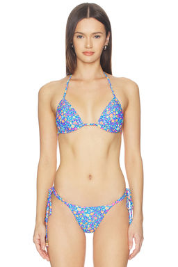 Kulani Kinis - Padded Bind Triangle Bikini Top